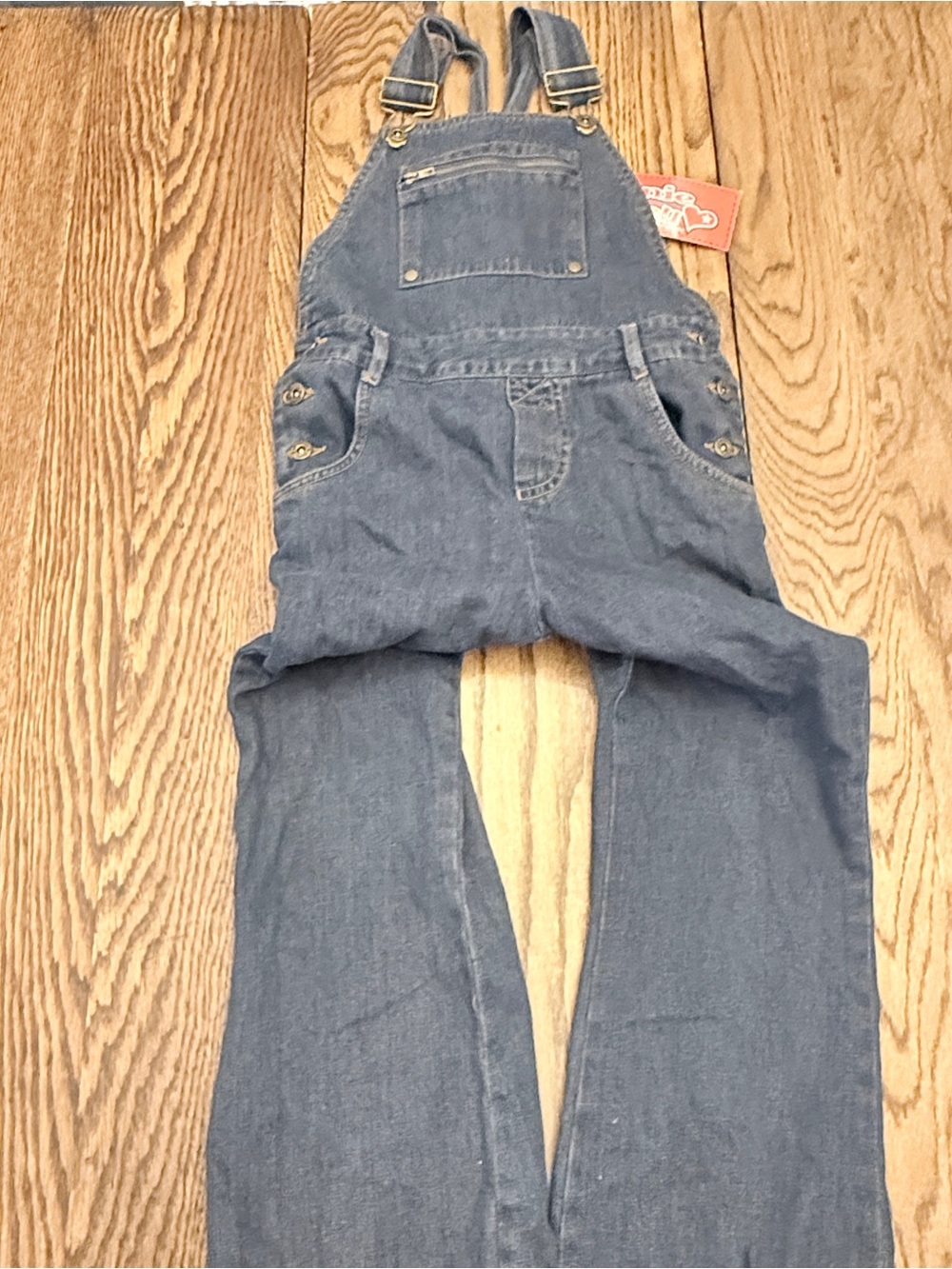 Jeanie Bleu Overalls NWT Sz 5/6 zipper pocket. super cute